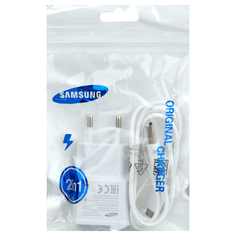 شارژر دیواری Samsung J5 2A + کابل میکرو یو اس بی