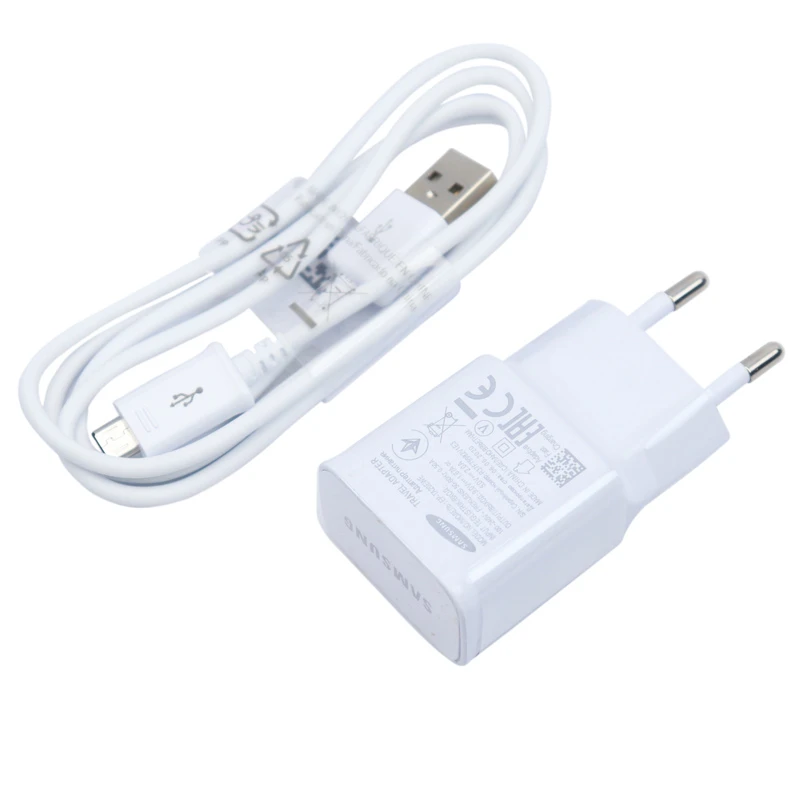 شارژر دیواری Samsung PD 15W 1Port پک سفید + کابل میکرو یو اس بی
