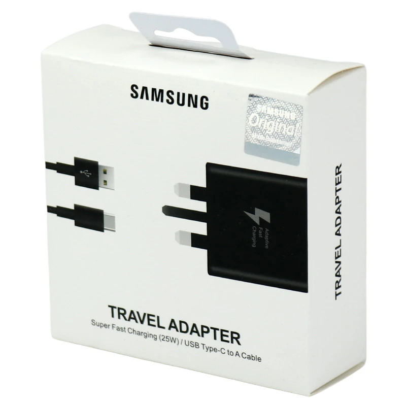شارژر دیواری فست شارژ Samsung EP-TA800 PD3.0 25W Type-C + کابل تایپ سی