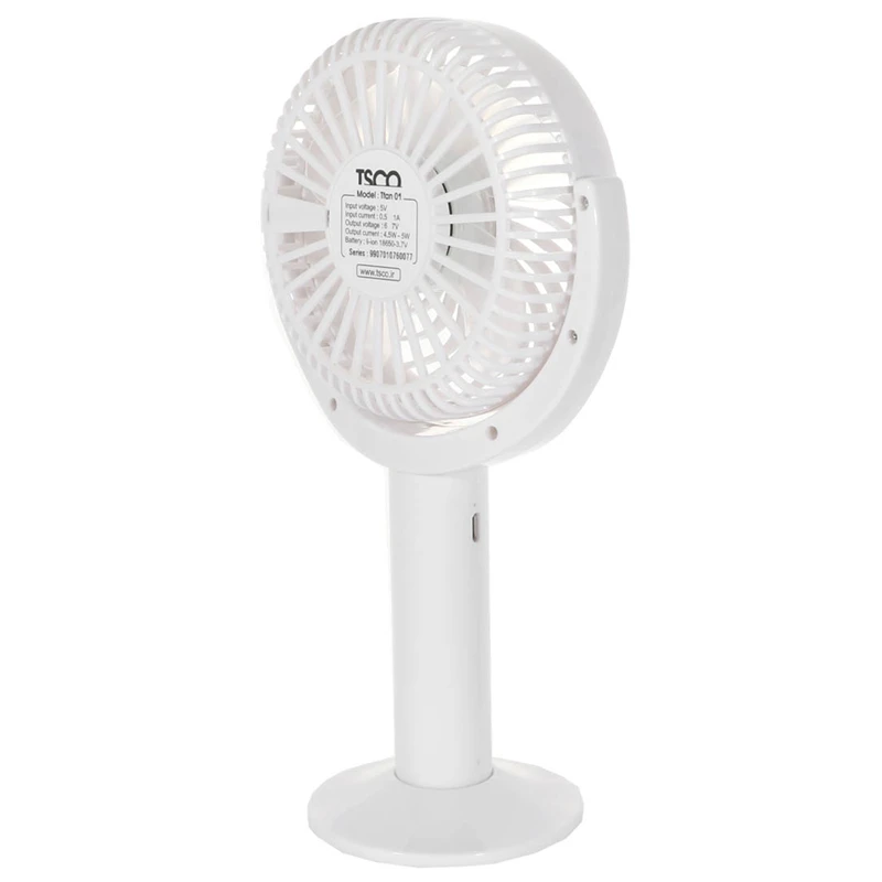 پنکه رومیزی شارژی تسکو TFan 01