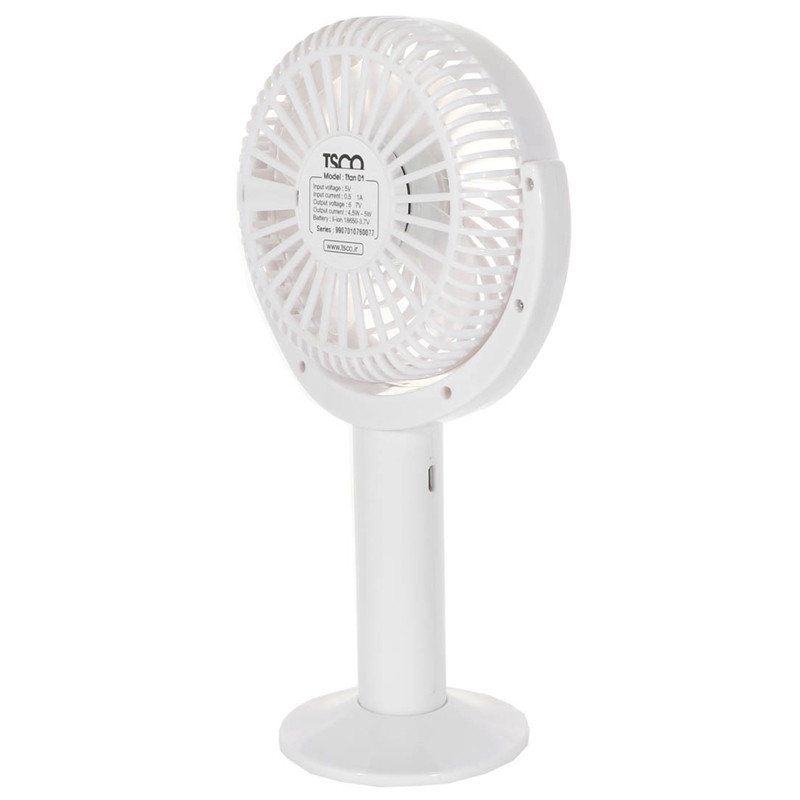 پنکه رومیزی شارژی تسکو TFan 01