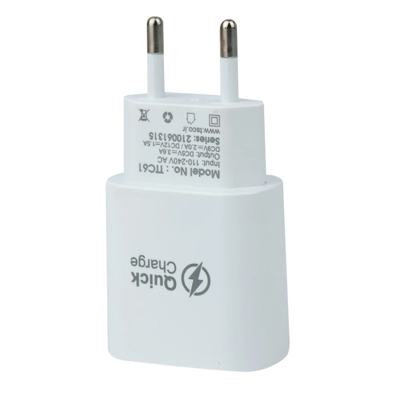 شارژر دیواری فست شارژ TSCO TTC 61 QC3.0 PD 3.6A + کابل میکرو یو اس بی