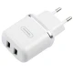 شارژر دیواری Tranyoo V60 2.4A 12W 2Port + کابل میکرو یو اس بی