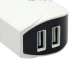 شارژر دیواری فست شارژ Uplus UP-003 2Port 2.4A QC2.0 + کابل آیفونی