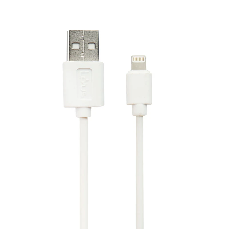 شارژر دیواری فست شارژ Uplus UP-003 2Port 2.4A QC2.0 + کابل آیفونی