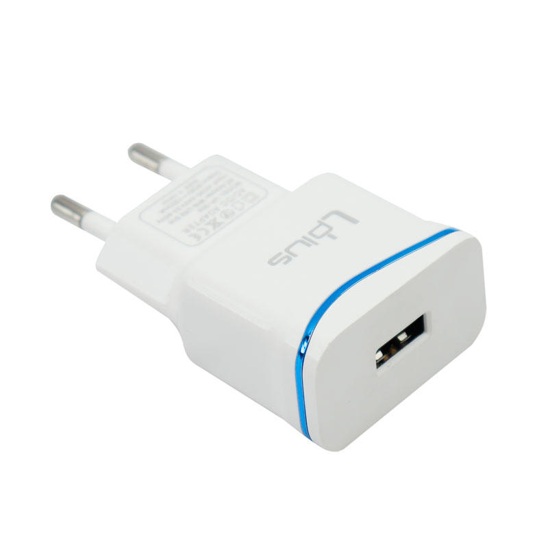 شارژر دیواری فست شارژ Uplus UP-003 2Port 2.4A QC2.0 + کابل میکرو یو اس بی