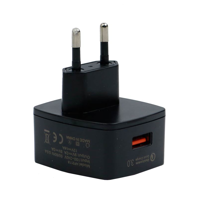 شارژر دیواری Verity AP-2118 QC3.0 3A 18W + کابل Type-C