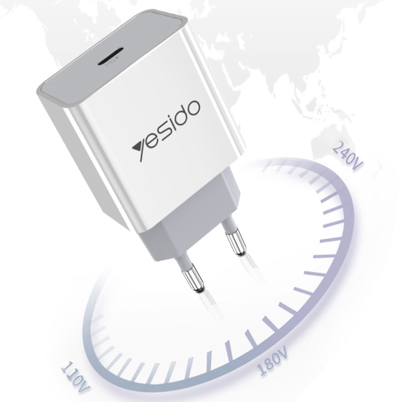 کلگی فست شارژ Yesido YC27 PD 18W