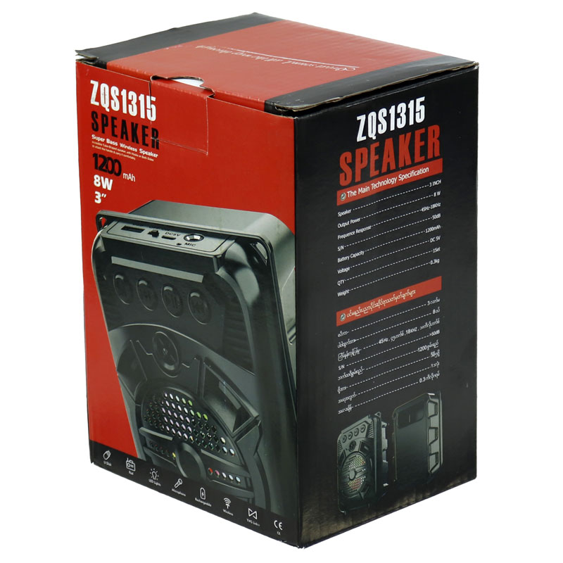 اسپیکر بلوتوثی فلش خور ZQS1315