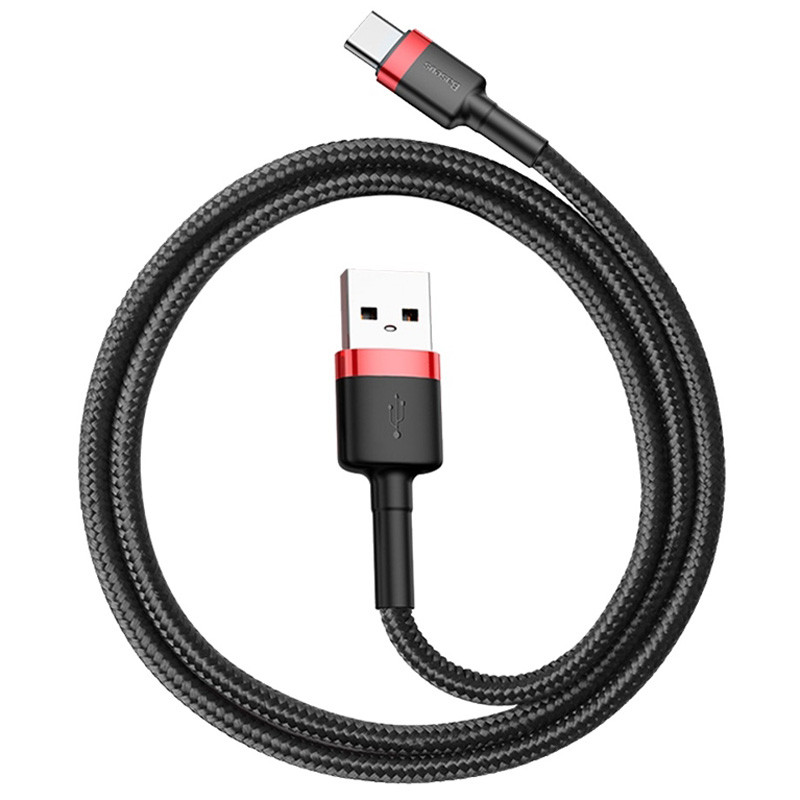 کابل تایپ سی فست شارژ Baseus Cafule CATKLF-A 3A 50cm