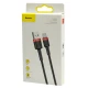کابل تایپ سی فست شارژ Baseus Cafule CATKLF-A 3A 50cm