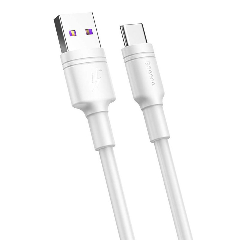 کابل تایپ سی فست شارژ Baseus Double-ring CATSH-C02 QC3 2m