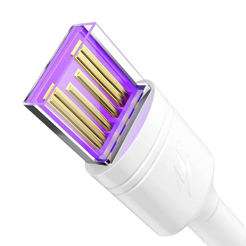 کابل تایپ سی فست شارژ Baseus Double-ring CATSH-C02 QC3 2m