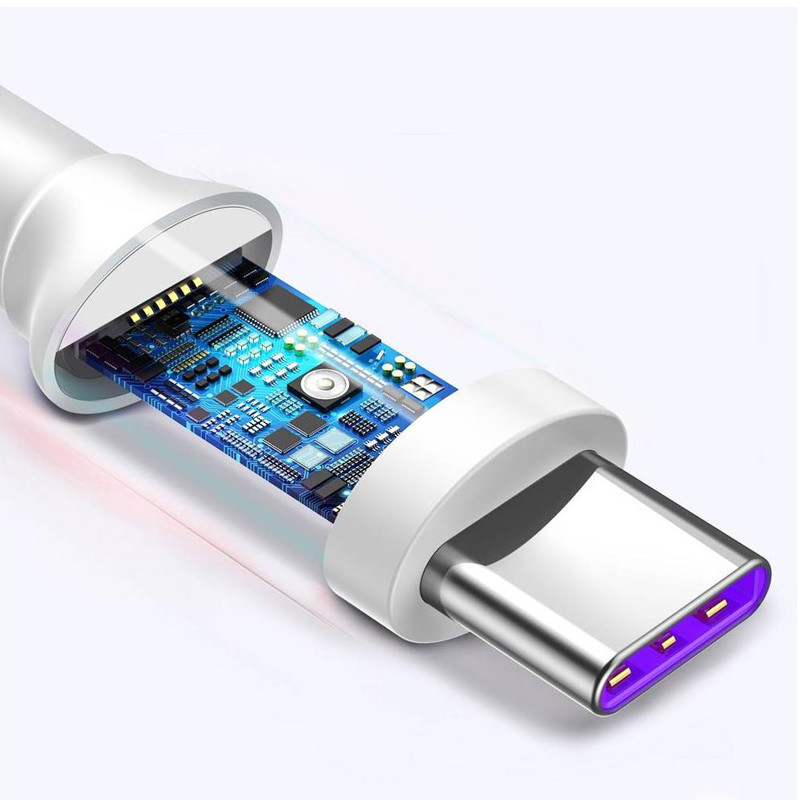 کابل تایپ سی فست شارژ Baseus Double-ring CATSH-C02 QC3 2m