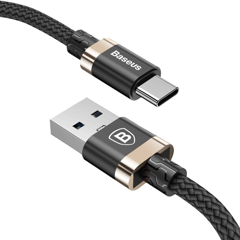 کابل تایپ سی فست شارژ Baseus Golden Belt Series CATGB-A1 3A 1.5m