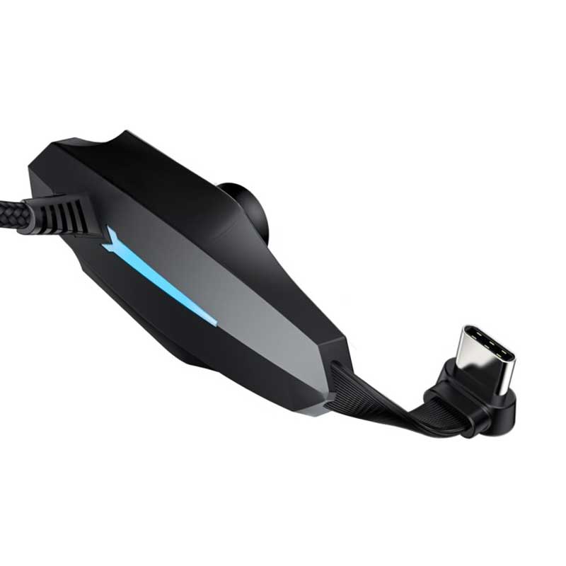 کابل کنفی تایپ سی مکنده Baseus Stylish Sucker CATXA-A01 1.2m یکسر L