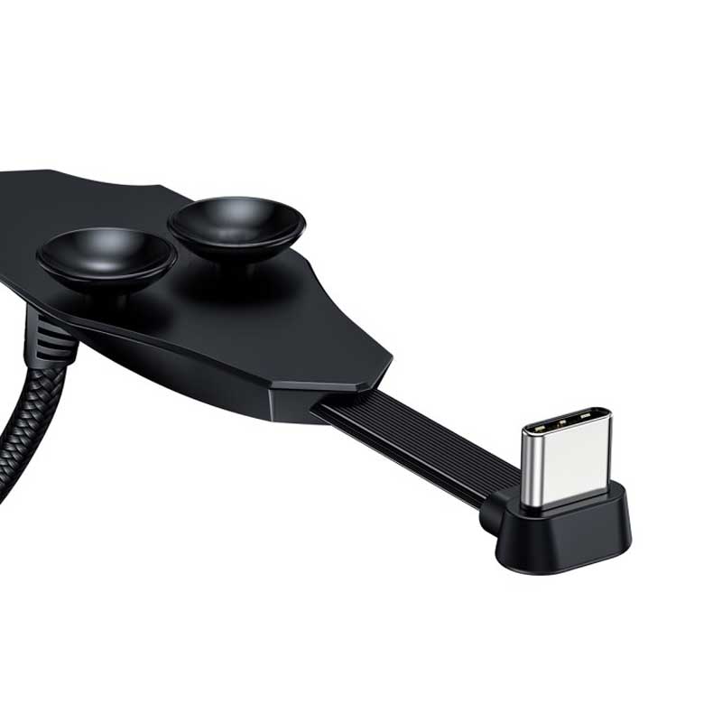 کابل کنفی تایپ سی مکنده Baseus Stylish Sucker CATXA-A01 1.2m یکسر L