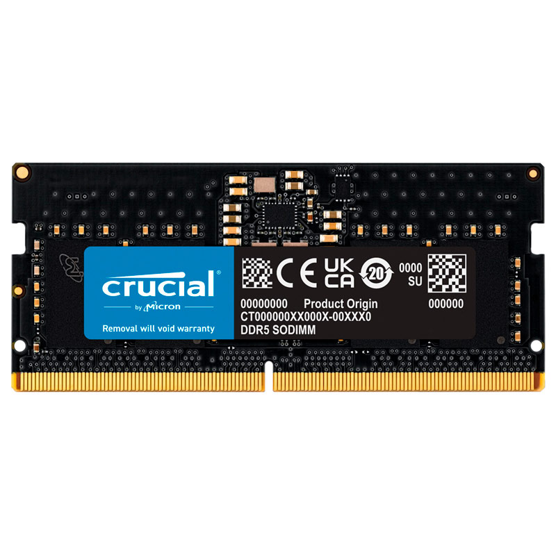 رم لپ تاپ Crucial CT8G48C40S5 DDR5 8GB 4800MHz CL40