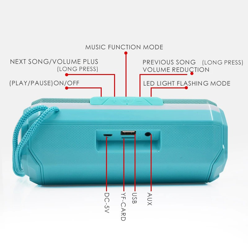 اسپیکر بلوتوثی رم و فلش خور JBL 143