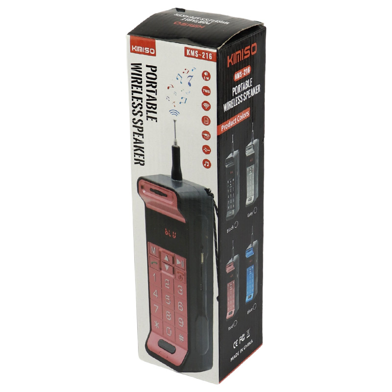 اسپیکر بلوتوثی رم و فلش خور Kimiso KMS-216