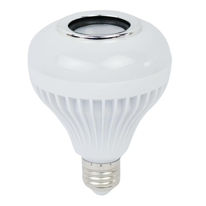لامپ LED اسپیکر دار بلوتوثی LED Music Bulb 12W E27 + ریموت کنترل