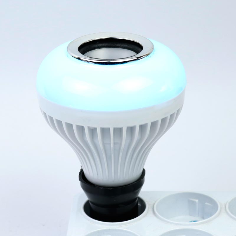 لامپ LED اسپیکر دار بلوتوثی LED Music Bulb 12W E27 + ریموت کنترل