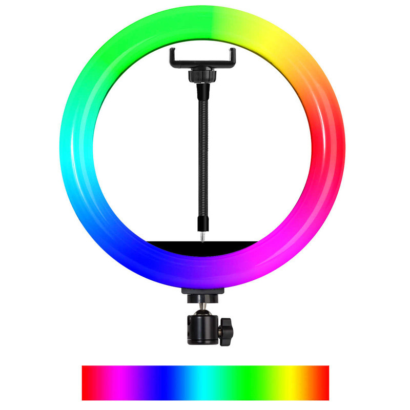 رینگ لایت “MJ26 Soft Ring Light RGB LED 10