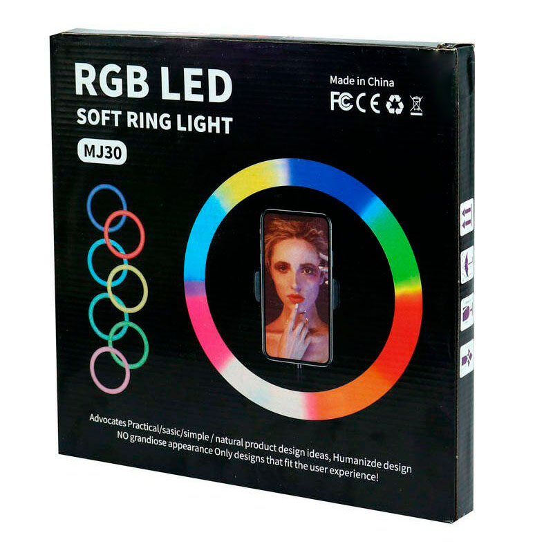 رینگ لایت “RGB LED MJ30 13