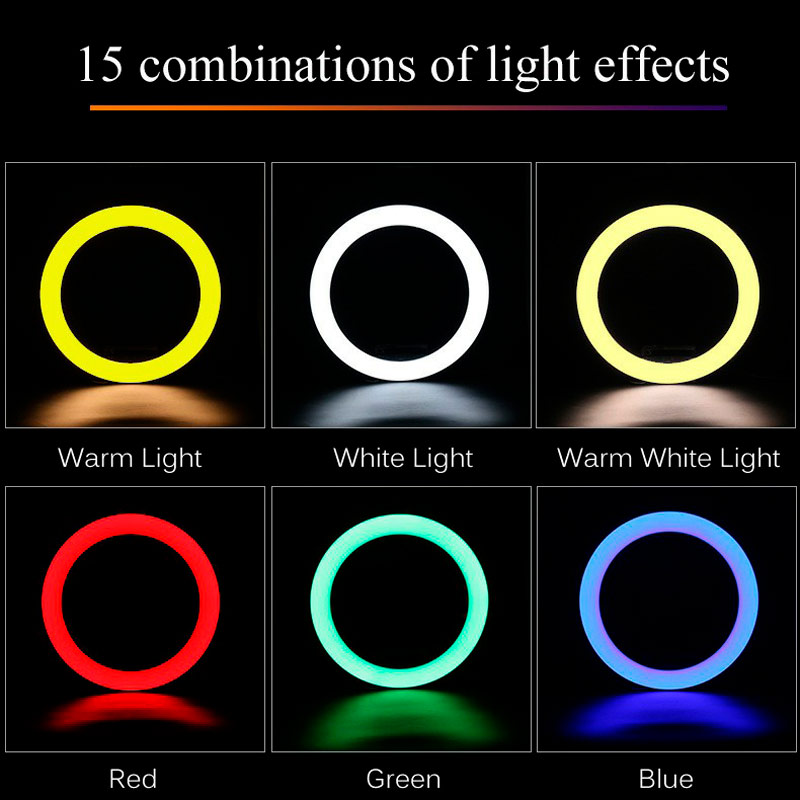 رینگ لایت “RGB LED MJ30 13