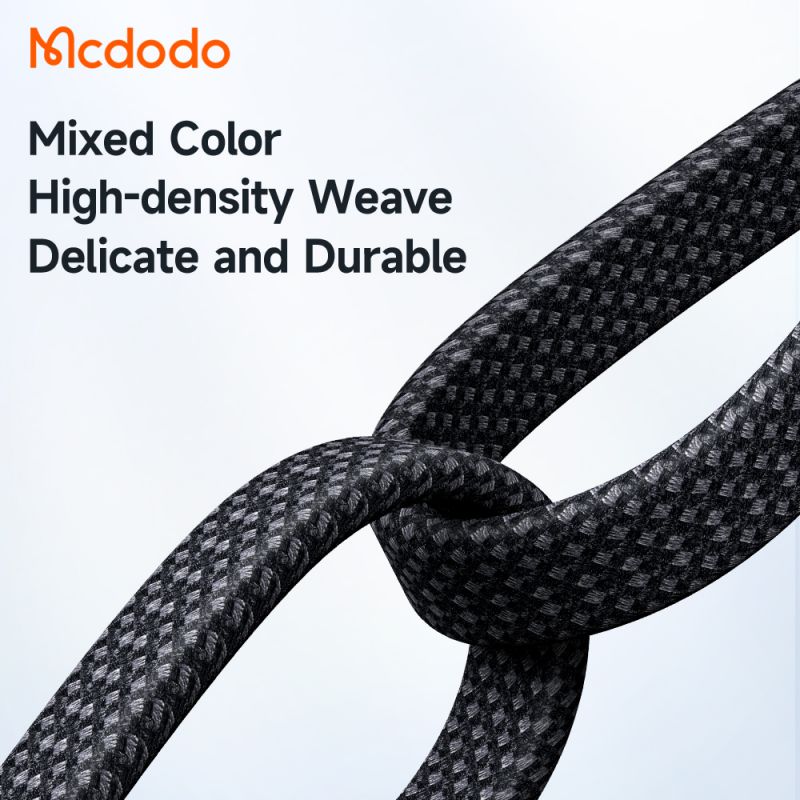 کابل آیفونی فست شارژ Mcdodo CA-2790 3A 100W 1.2m یکسر L