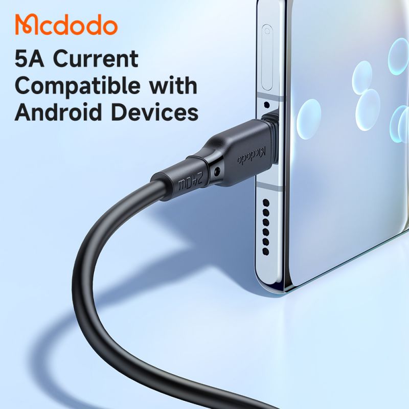 کابل تبدیل فست شارژ Mcdodo CA-3310 Type-C to Type-C 5A PD 240W 1.2m