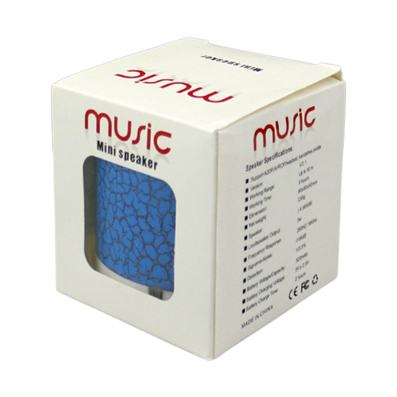 اسپیکر بلوتوثی رم و فلش خور طرحدار Music Mini