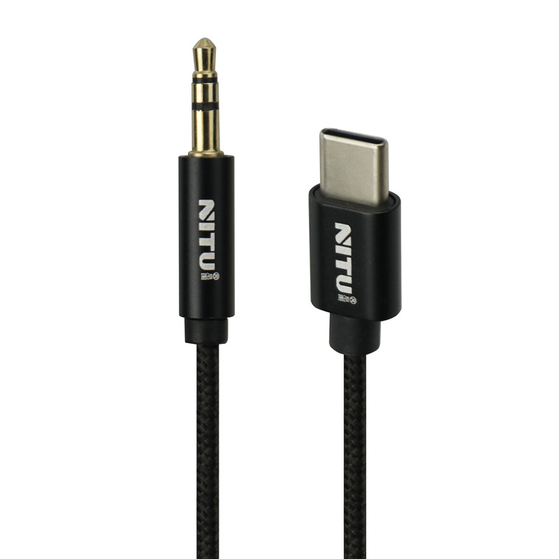 کابل تبدیل Nitu NT-AUX005 Type-C To AUX 1m