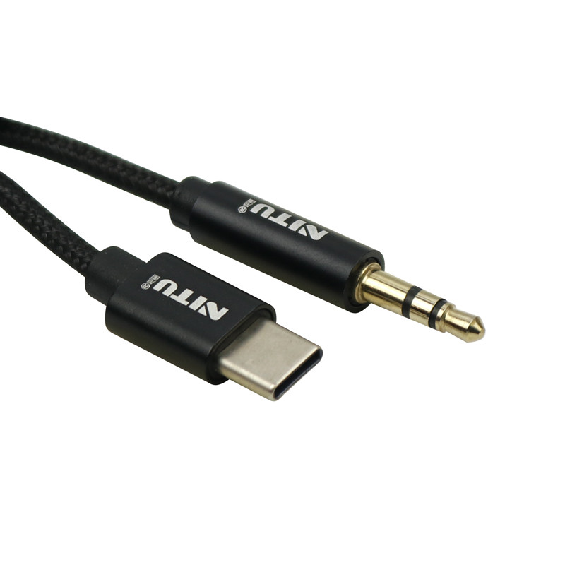 کابل تبدیل Nitu NT-AUX005 Type-C To AUX 1m