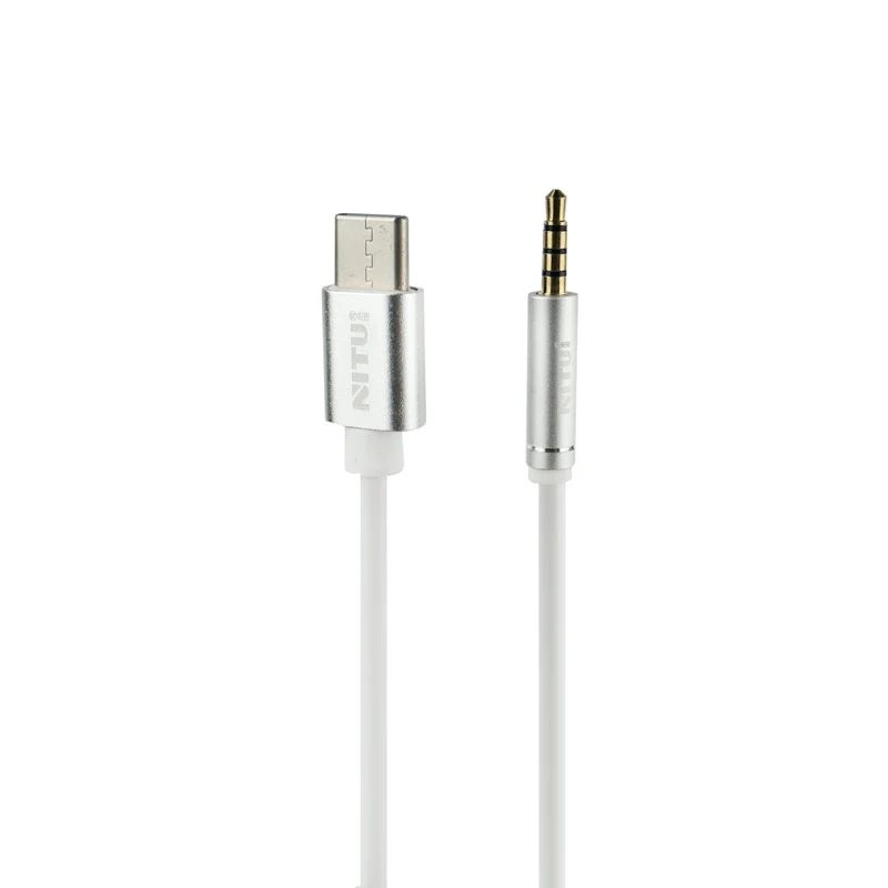 کابل تبدیل Nitu NT-AUX008 Type-C To AUX 3m