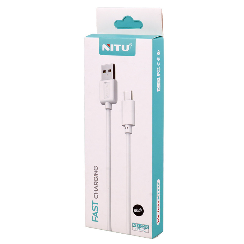 کابل تایپ سی فست شارژ Nitu NT-UC080 2.4A 1m