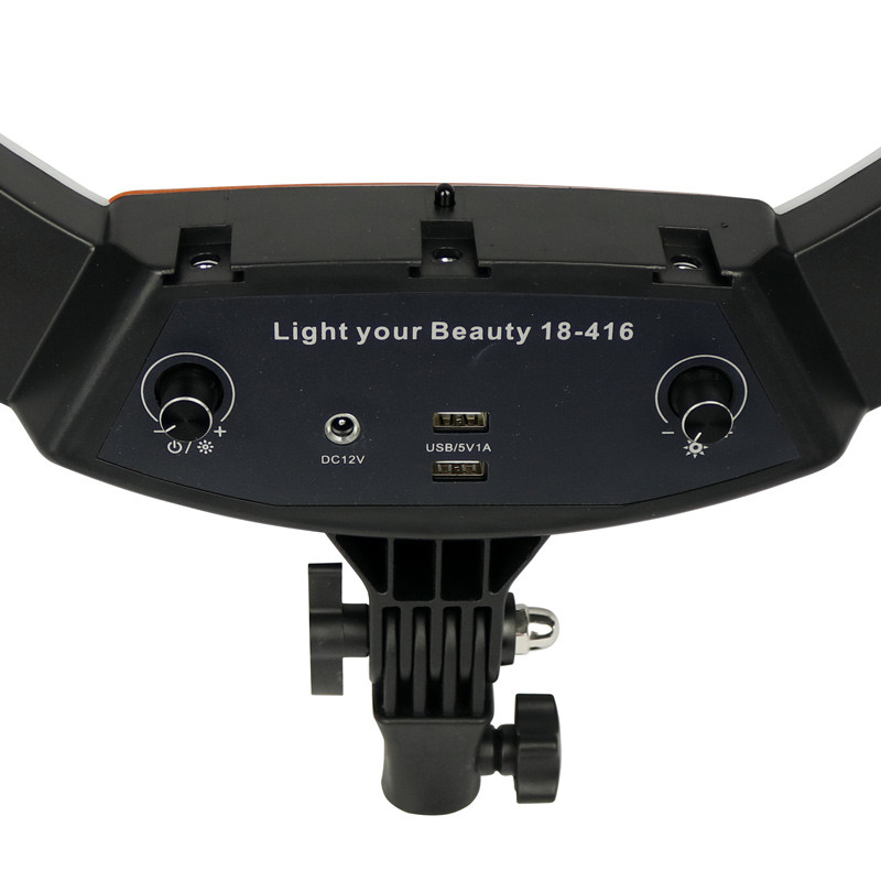رینگ لایت پایه دار “Ring Fill Light LJJ-45 18