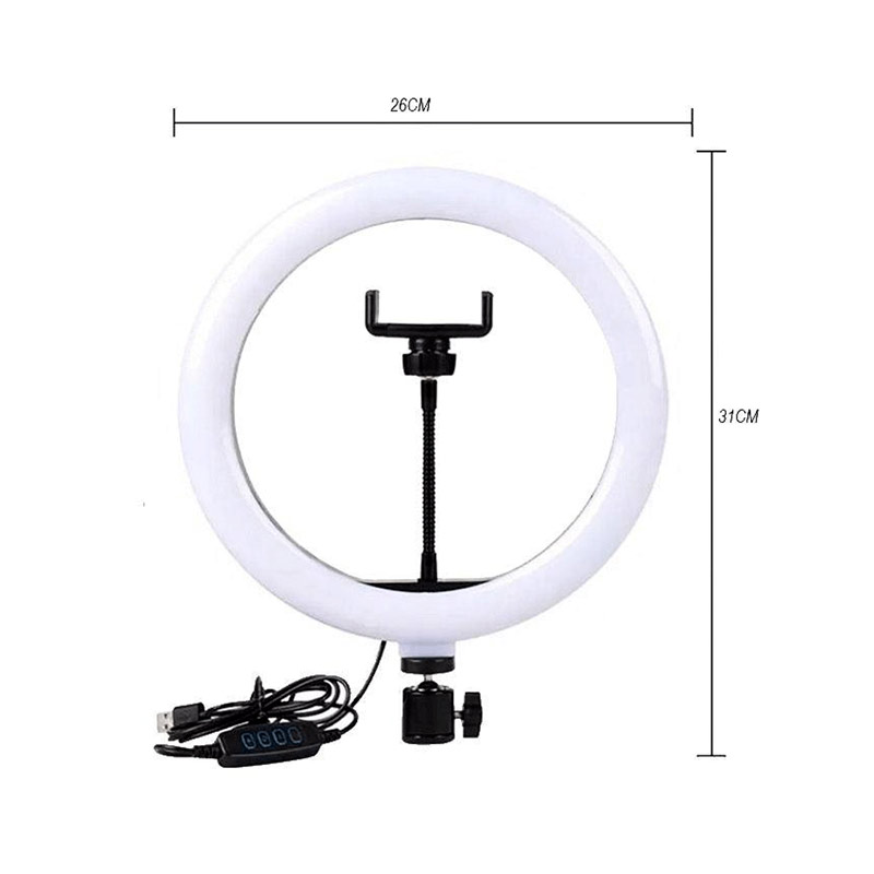 رینگ لایت پایه دار “Ring Fill Light ZMX-260 10