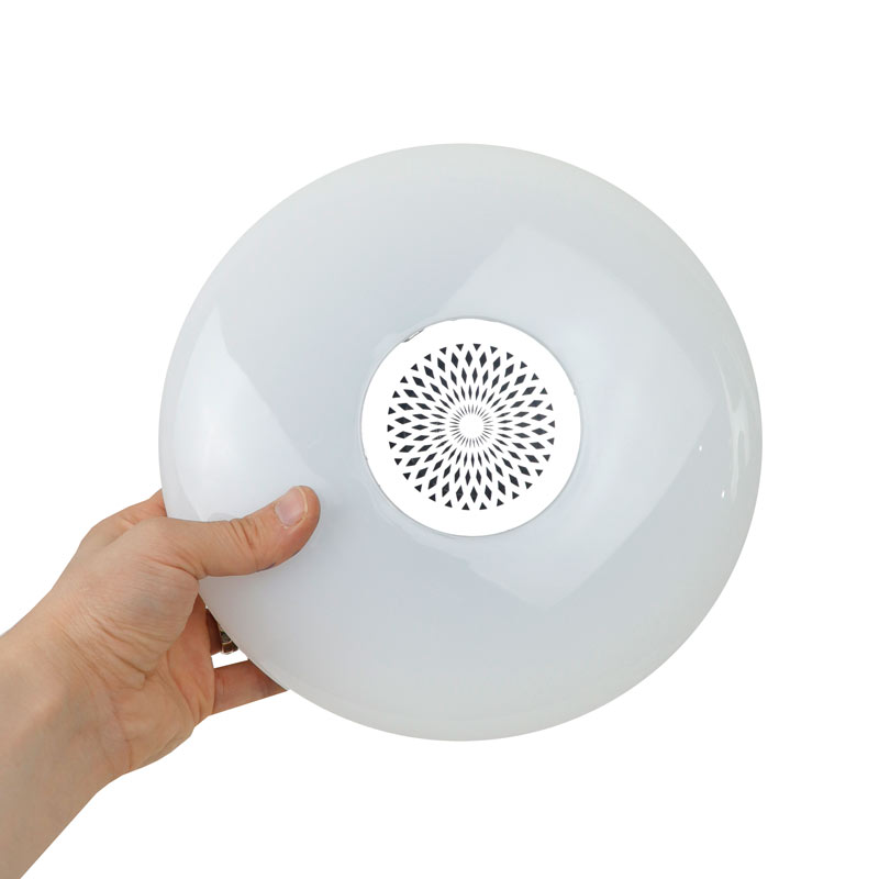 لامپ LED اسپیکر دار بلوتوثی UL-D0612 24W E27 + ریموت کنترل