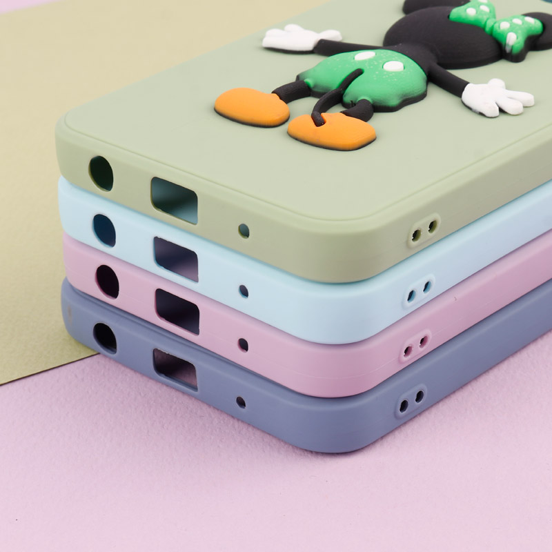 قاب عروسکی برجسته میکی موس و مینی موس محافظ لنزدار Xiaomi Redmi A1 Plus