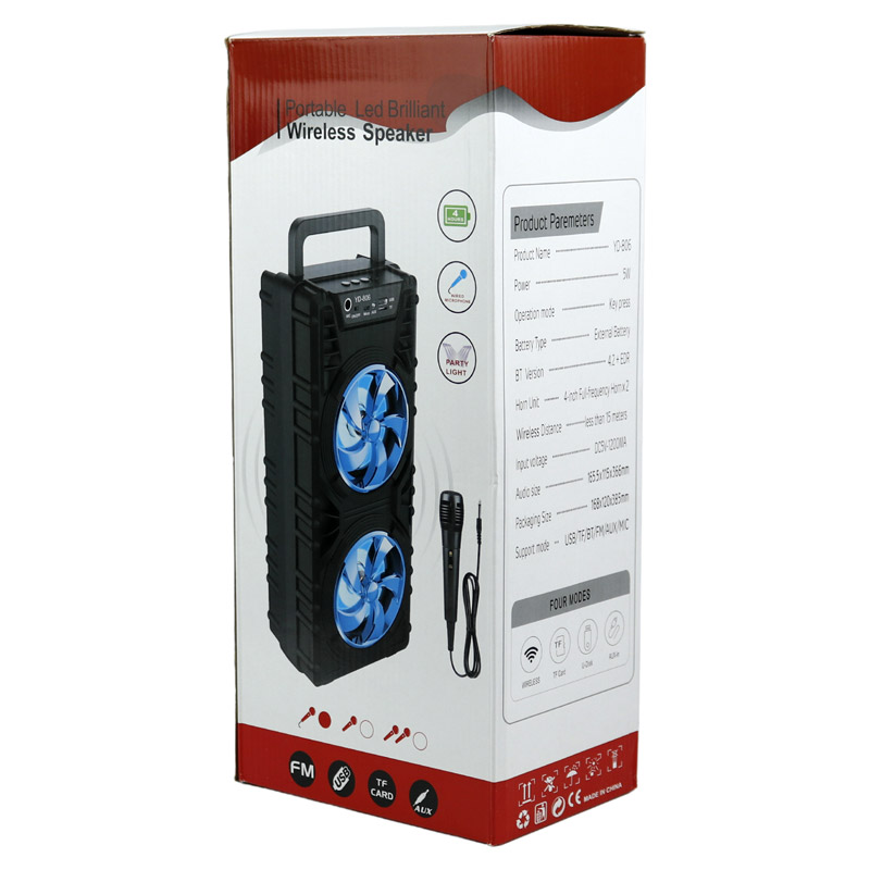اسپیکر بلوتوثی رم و فلش خور YD-806