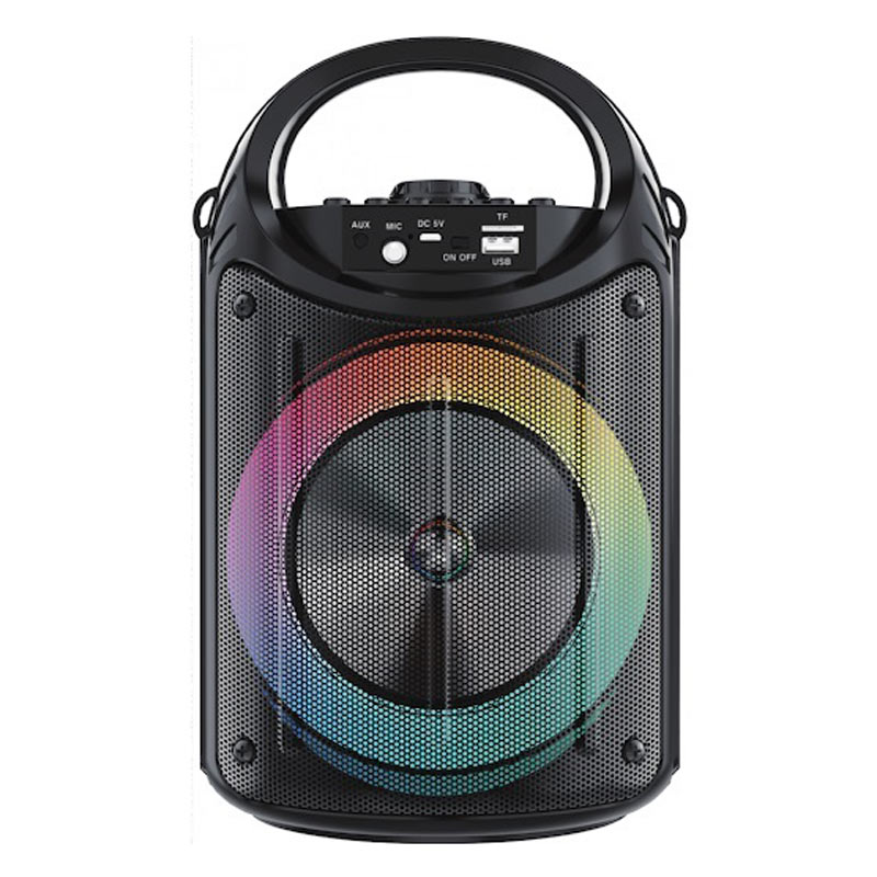 اسپیکر چمدانی بلوتوثی رم و فلش خور ZQS6122 + میکروفون