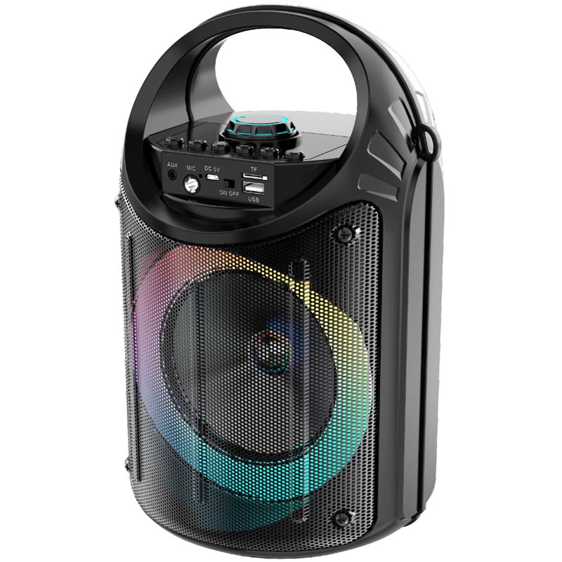 اسپیکر چمدانی بلوتوثی رم و فلش خور ZQS6122 + میکروفون