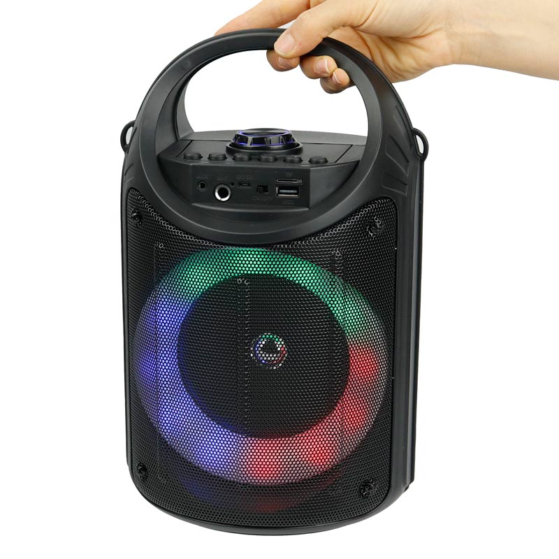 اسپیکر چمدانی بلوتوثی رم و فلش خور ZQS6122 + میکروفون
