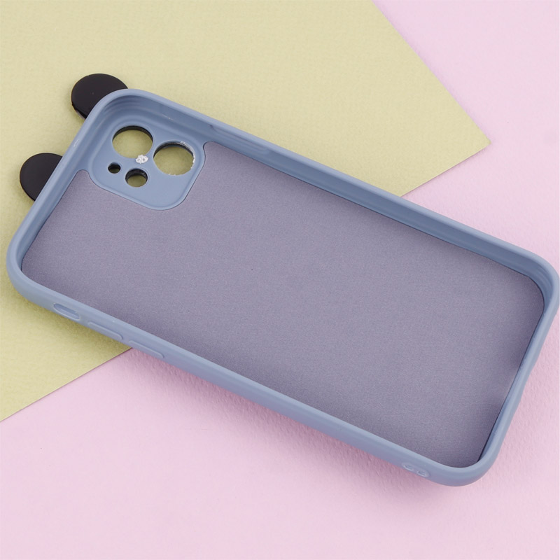 قاب عروسکی برجسته میکی موس و مینی موس محافظ لنزدار iPhone 11