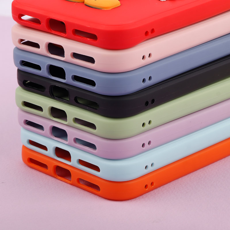 قاب عروسکی برجسته میکی موس و مینی موس محافظ لنزدار iPhone X