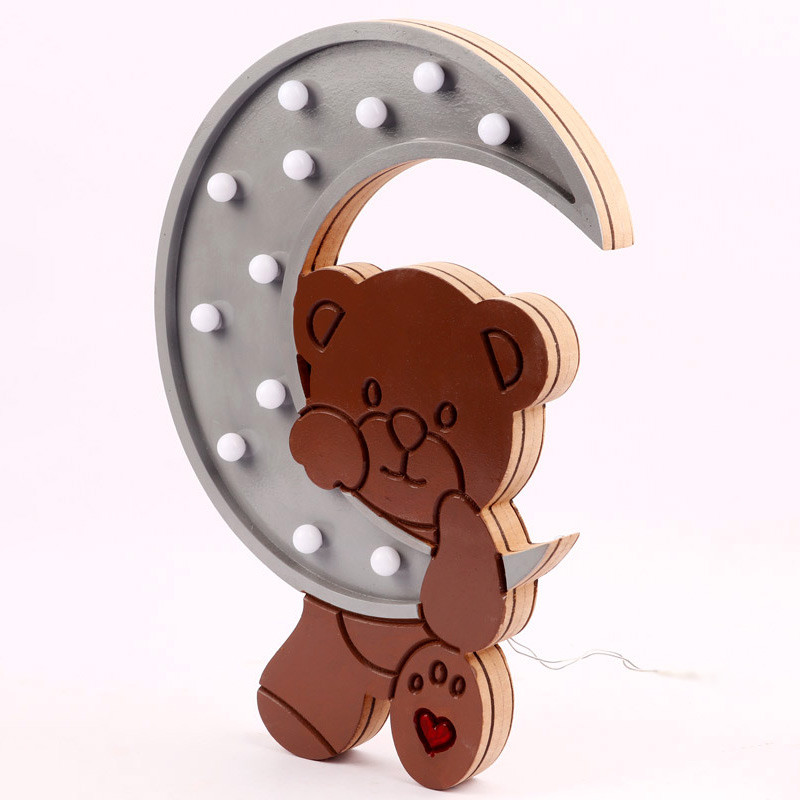 چراغ خواب USB طرح خرس