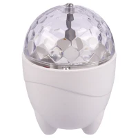 چراغ رقص نور گردان دیسکویی Dancing RGB LED کد ۱