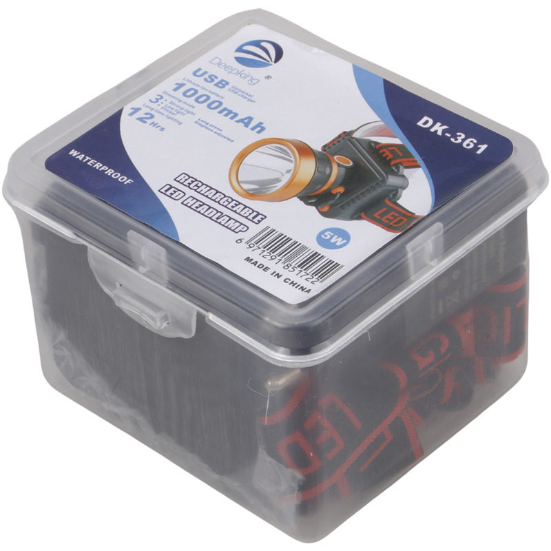 چراغ قوه پیشانی هدلایت شارژی Deepking DK-361