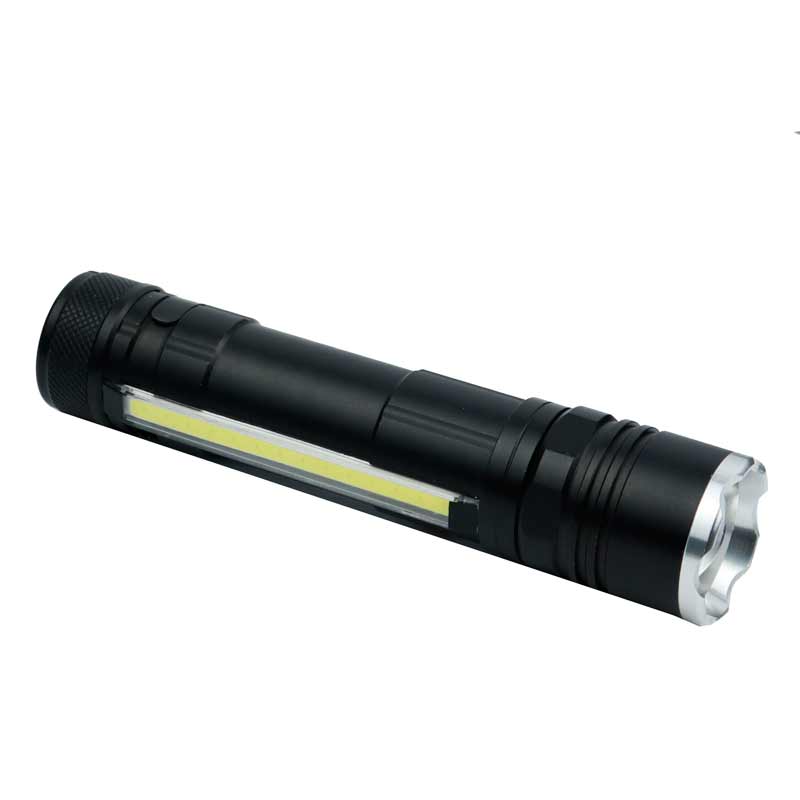 چراغ قوه پلیسی ۲ کاره COB LED BL-T6-26